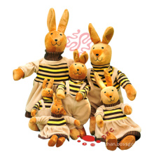 Funny Stuffed Plush Family Rabbit Plush Gift